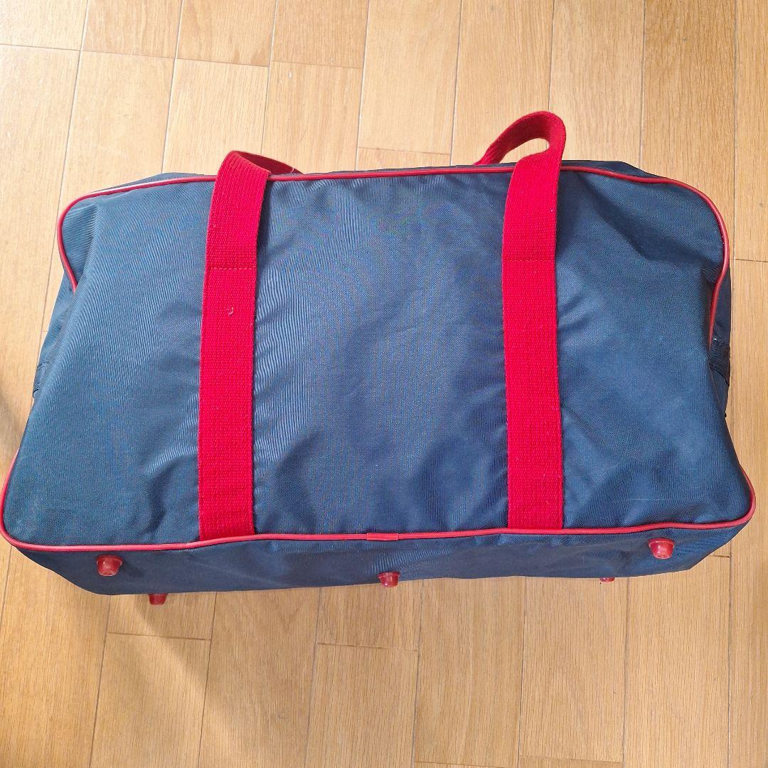 希少】アディダス ビンテージ 80s スクールバッグ ボストンバッグ