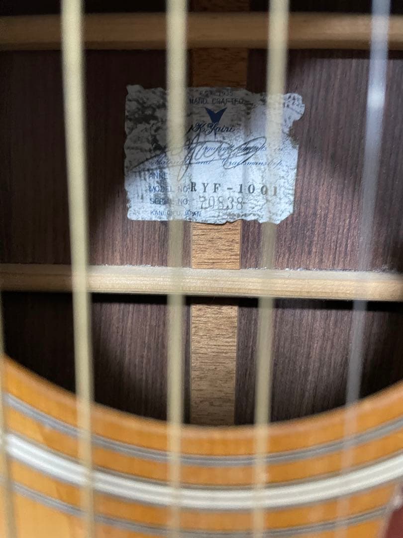 K.yairi RYF-1001 アコースティックギター - メルカリ