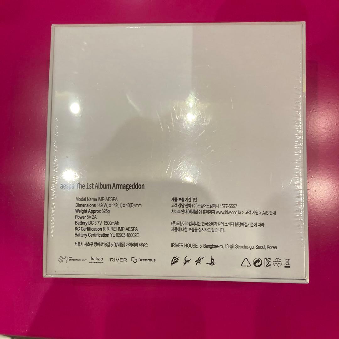 新品未開封】aespa Armageddon CDP Ver CDプレイヤー - メルカリ