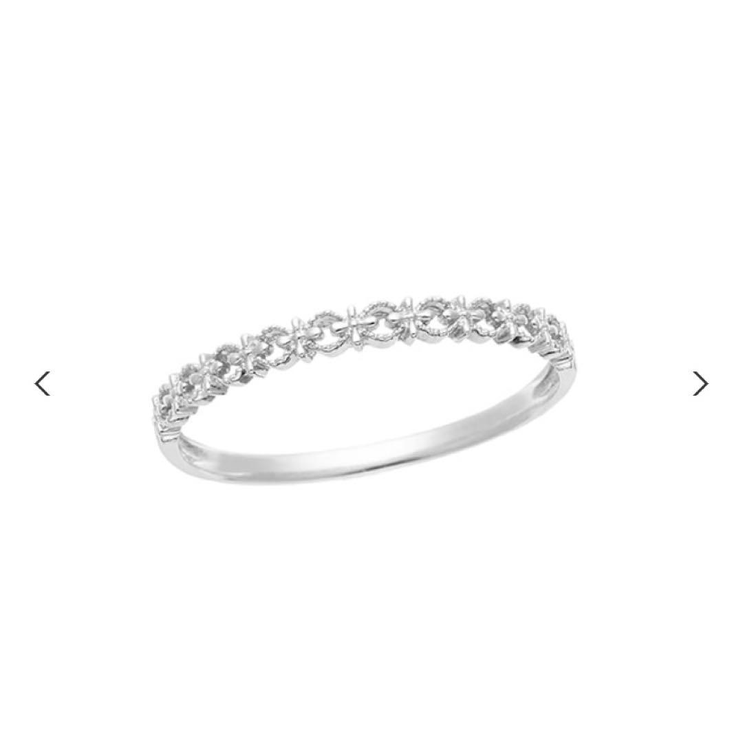 ジュエリーツツミ　K10ホワイトゴールドリング ジュエリーツツミ K10ホワイトゴールドリング : ジュエリーツツミ