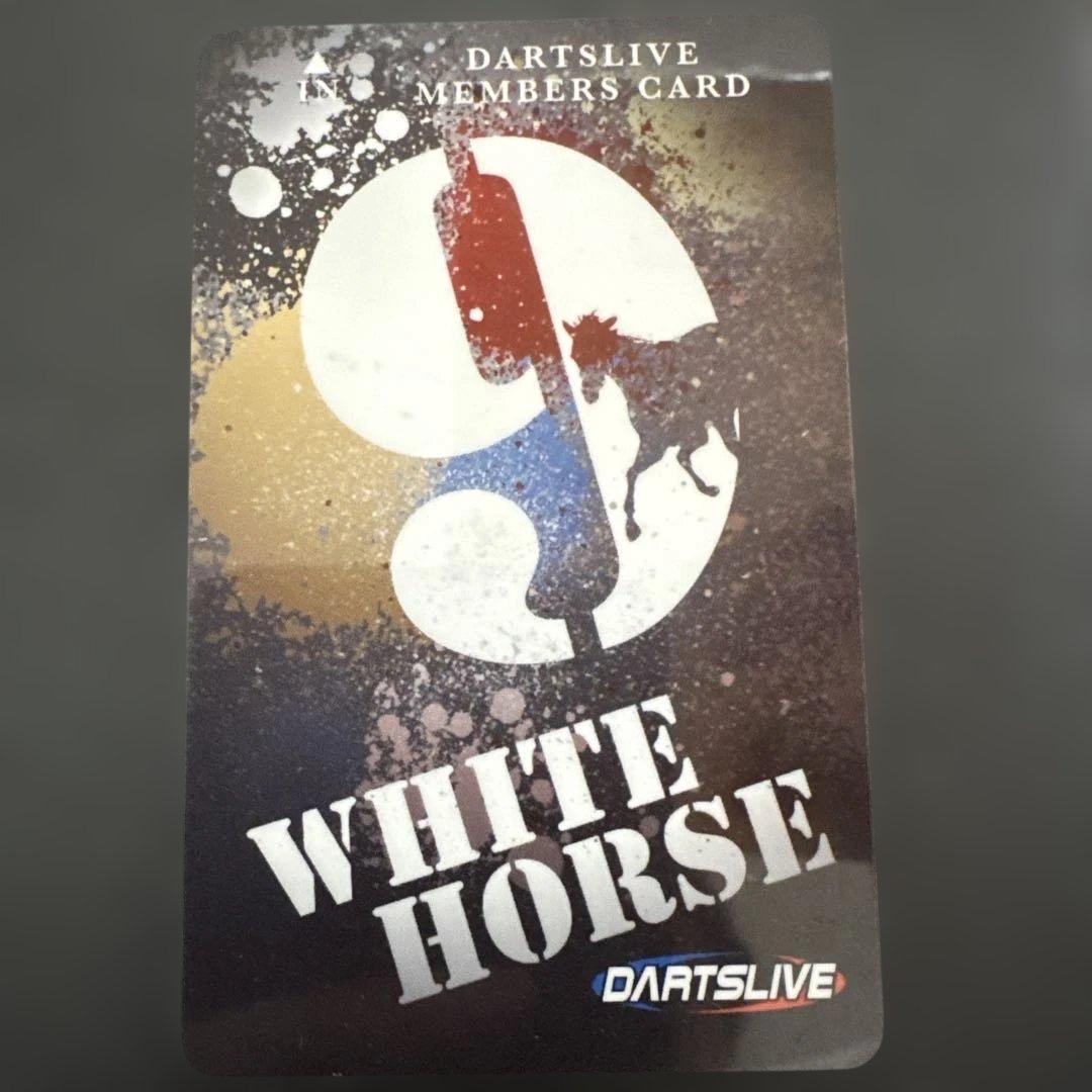☆激レア ダーツライブカード WHITE HORSE - メルカリ
