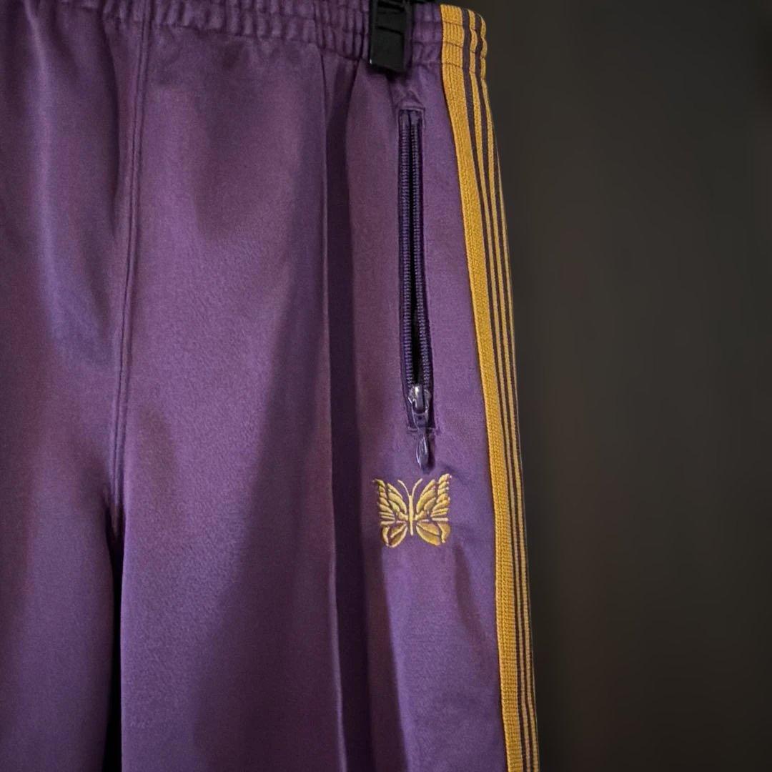 Needles Track Pant -紫　パンツ　ジャージ　トラックパンツ