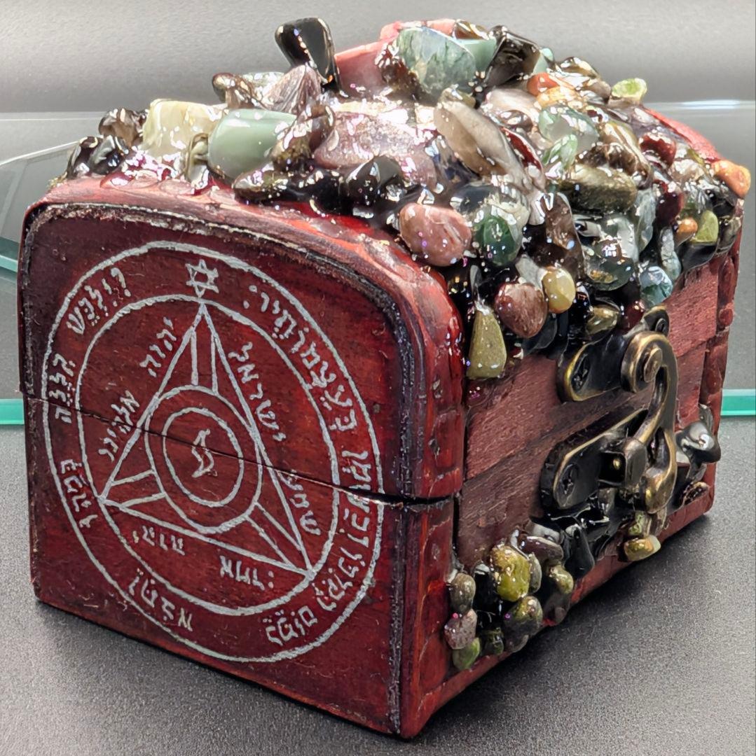 【1点物】 ソロモン王の鍵 護符魔術オルゴンボックス〜土星《禁断の魔弾の箱》〜