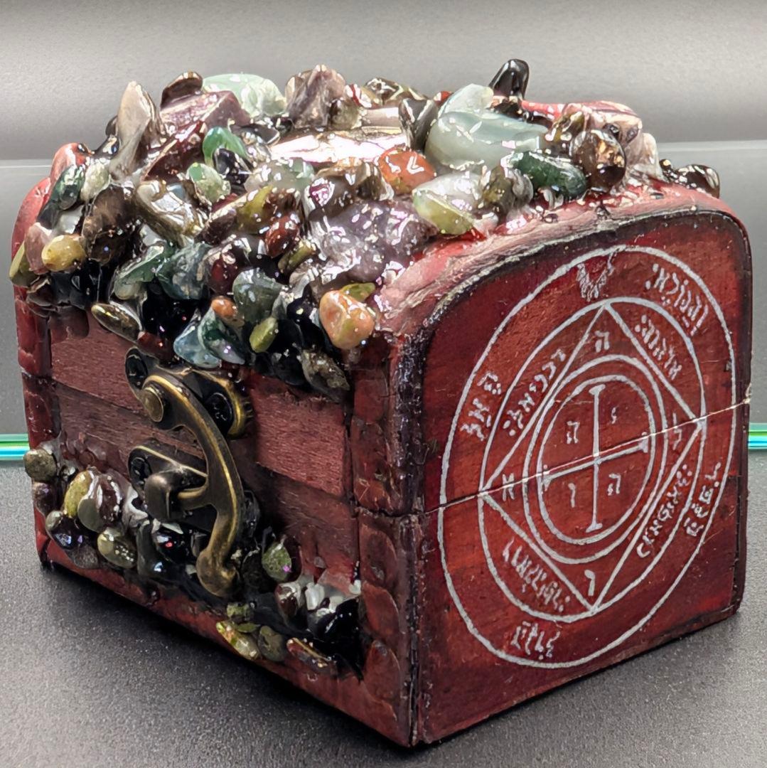 【1点物】 ソロモン王の鍵 護符魔術オルゴンボックス〜土星《禁断の魔弾の箱》〜