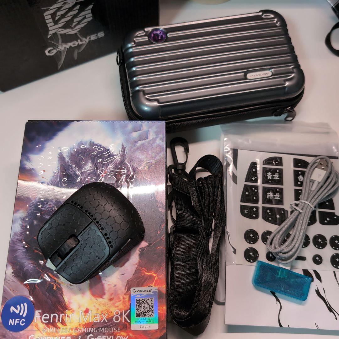 マウス・トラックボール G-Wolves Fenrir Max 8K