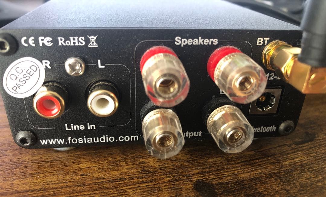 Fosi Audio BT20A TPA3116 パワーアンプ