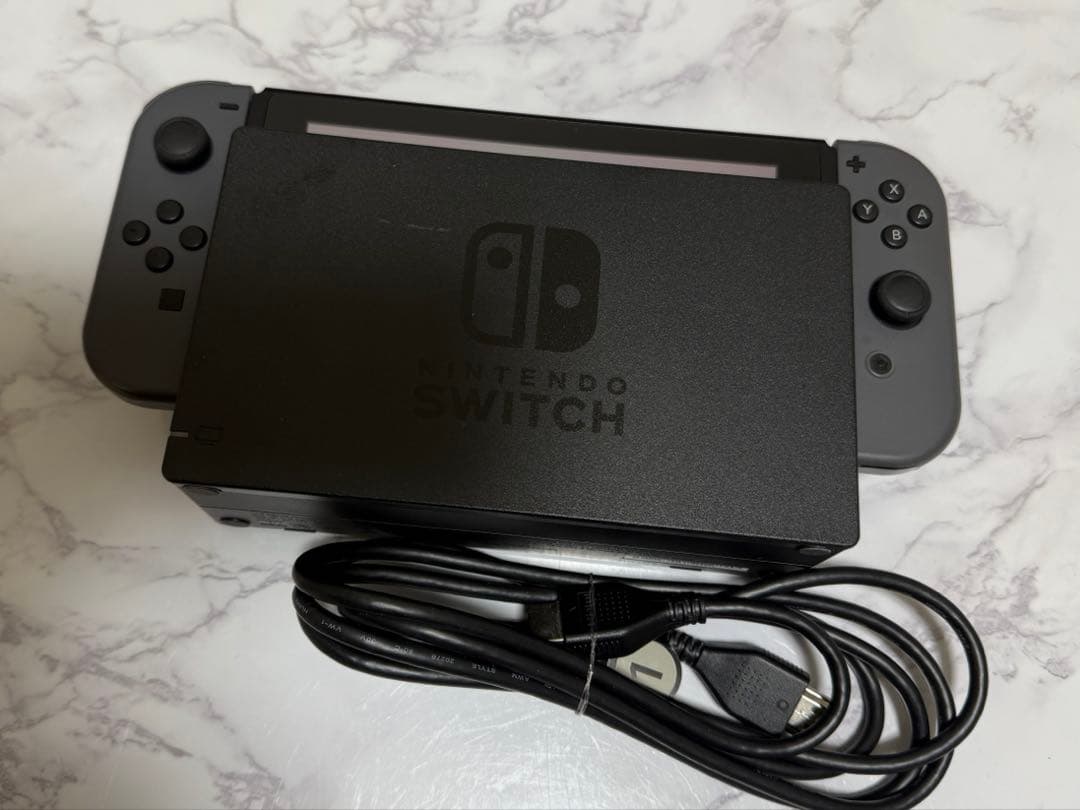 Nintendo Switch 本体 グレー - メルカリ
