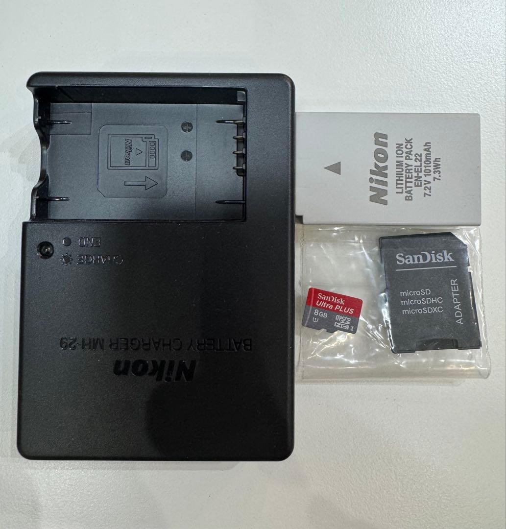 【美品】ニコン　Nikon1 S2　レンズ・新品純正ケース付　1382枚