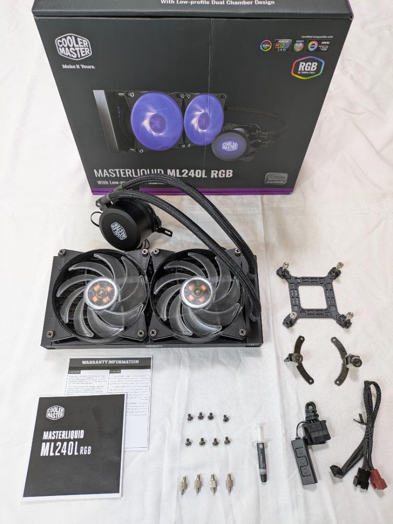 Cooler Master MASTERLIQUID ML240L RGB - メルカリ