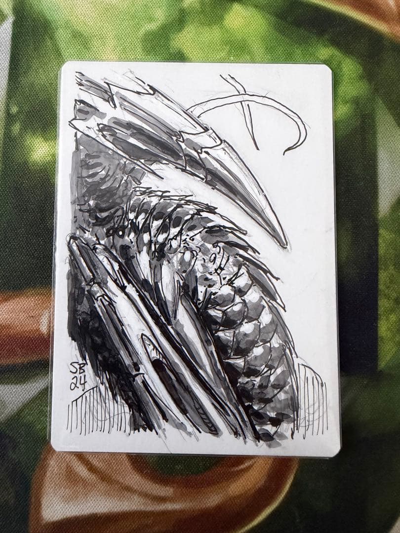 MTG 英語版 アーティストプルーフ 初祖スリヴァーに選ばれしもの MTG 英語版 アーティストプルーフ 初祖スリヴァーに選ばれしもの MTG