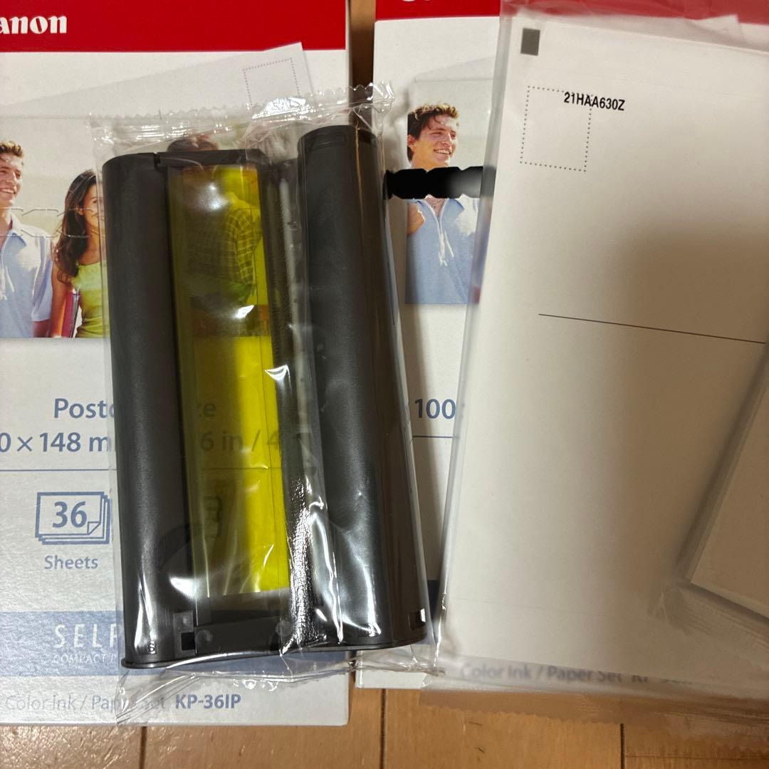 CANON コンパクトフォトプリンター　SELPHY CP 10箱セット