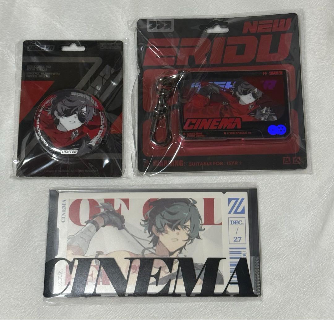 ライト 缶バッジ アクリルキーホルダー ゼンゼロ ゼンレスゾーンゼロ