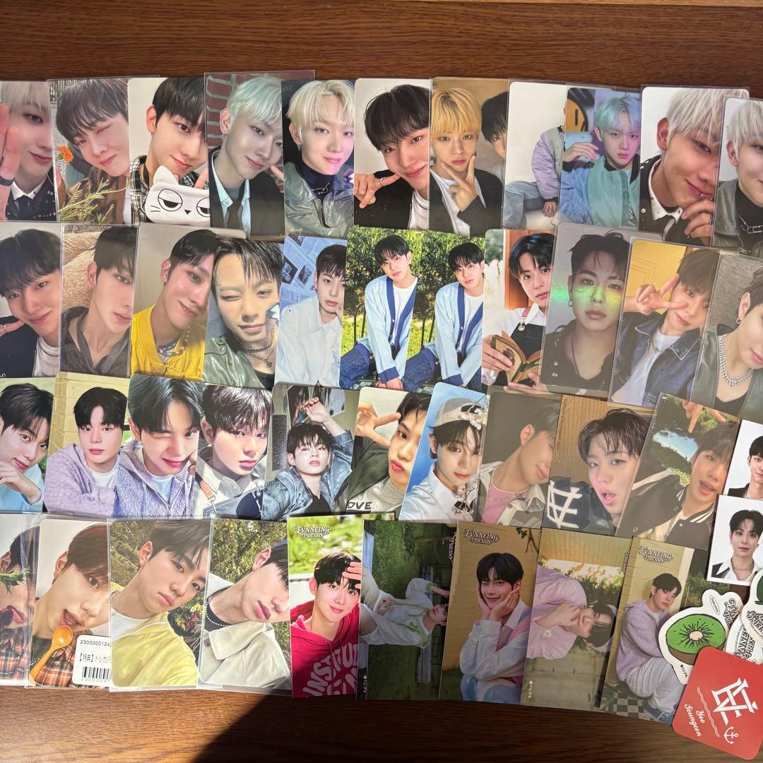 EVNNE スンオン トレカ ケイタ ハンビン ムンジョンヒョン ジフ - メルカリ