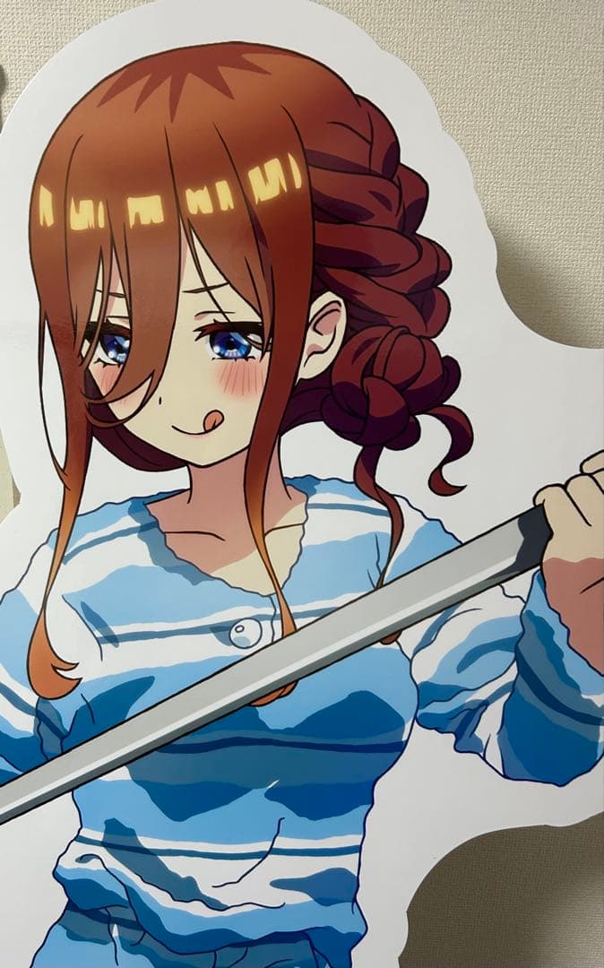 五等分の花嫁 中野三玖 等身大パネル 月夜の菓子工房【送料込み