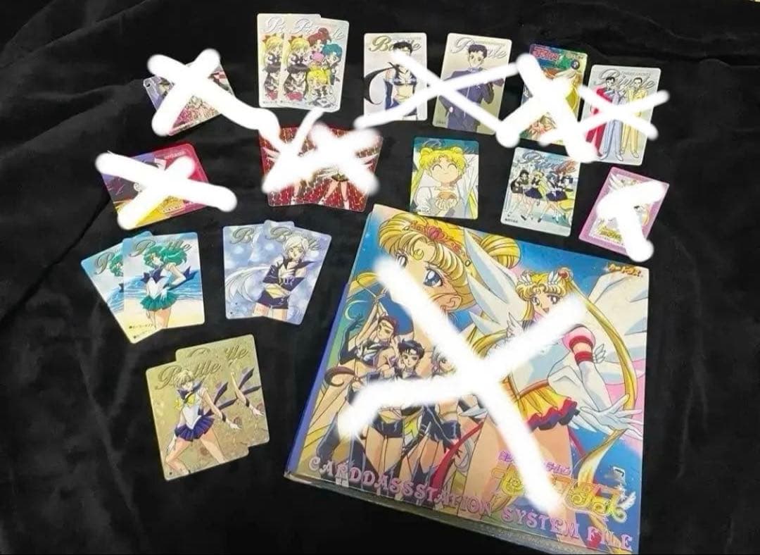 まとめ売り】美少女戦士セーラームーン カードセット 10枚 - メルカリ