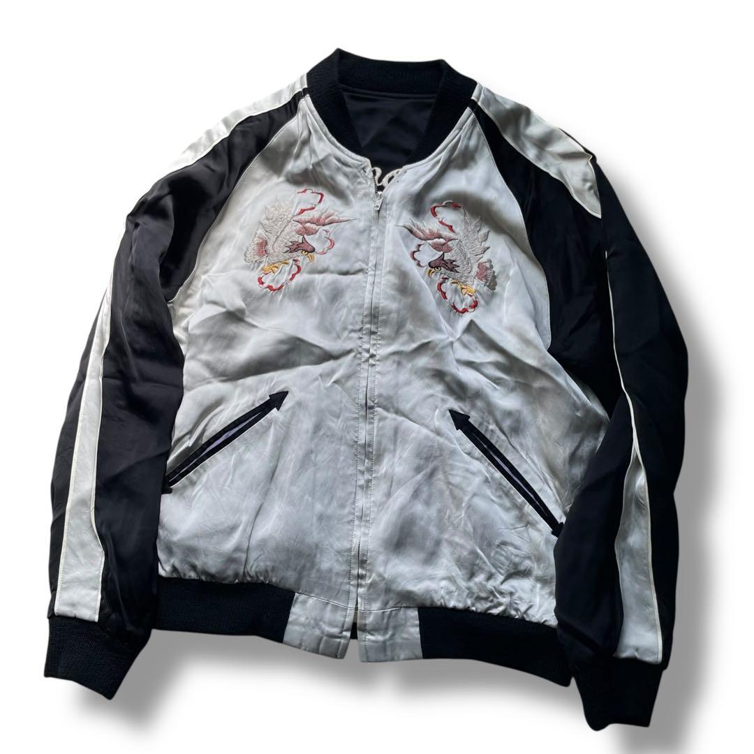 完売品 数回着美品 港商 東洋スペシャル スカル 骸骨 スカジャン 中