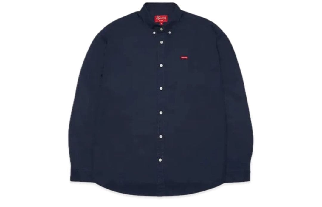 トップス Supreme Small Box Shirt \"Navy\" (22SS)