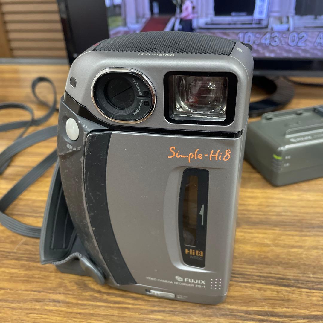 完動品】8mmテープのダビングに！ FUJIX ビデオカメラ FS-1 - メルカリ