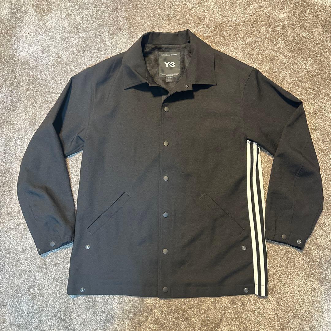 Y-3 ブラック コート ストライプデザイン Y-3 - 今季 20周年記念 Y-3 ストライプコート adidasの通販 by jojo's