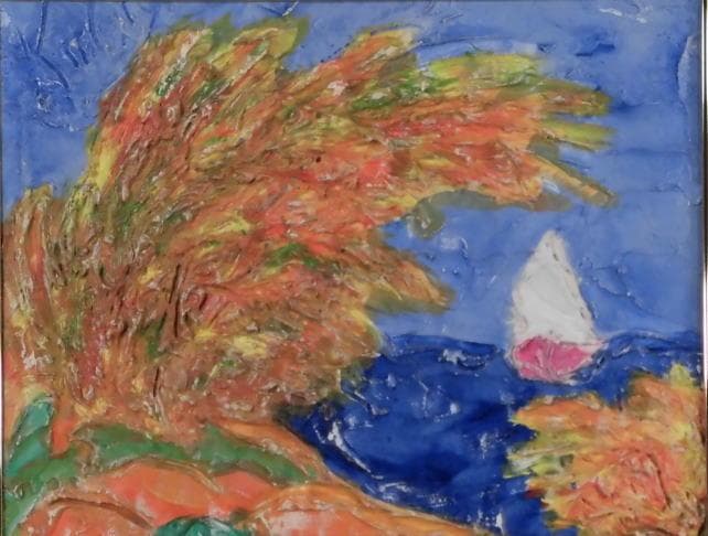 アントワーヌ・キニブリー 　ゴッホを彷彿、独特な色彩、力強い筆致　情熱