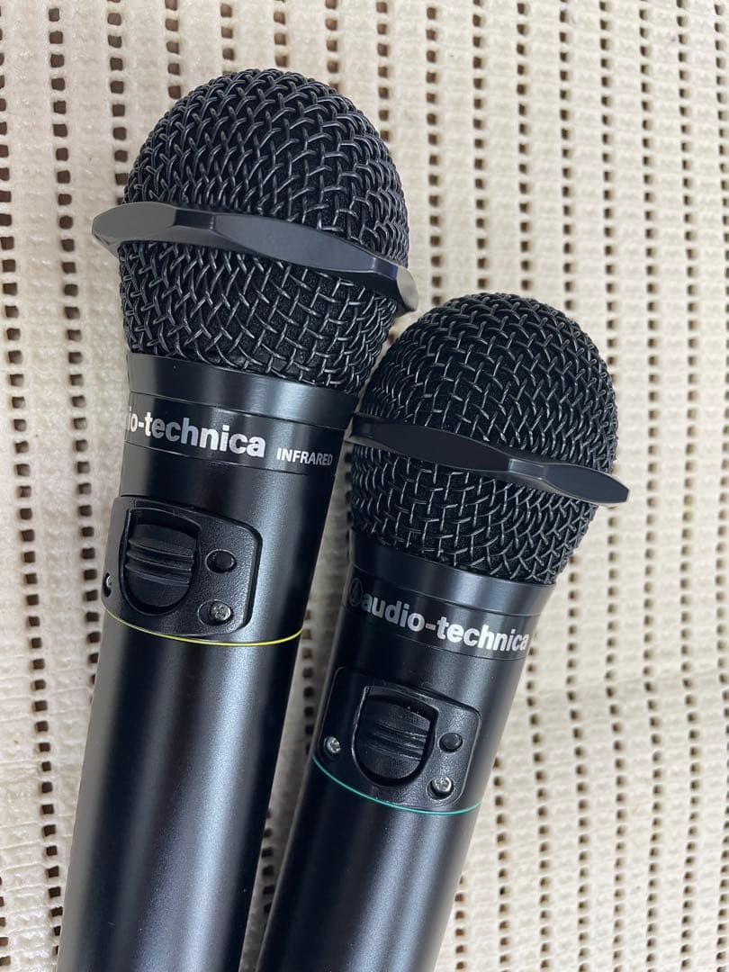 audio-technica赤外線ワイヤレスマイク 2本セット