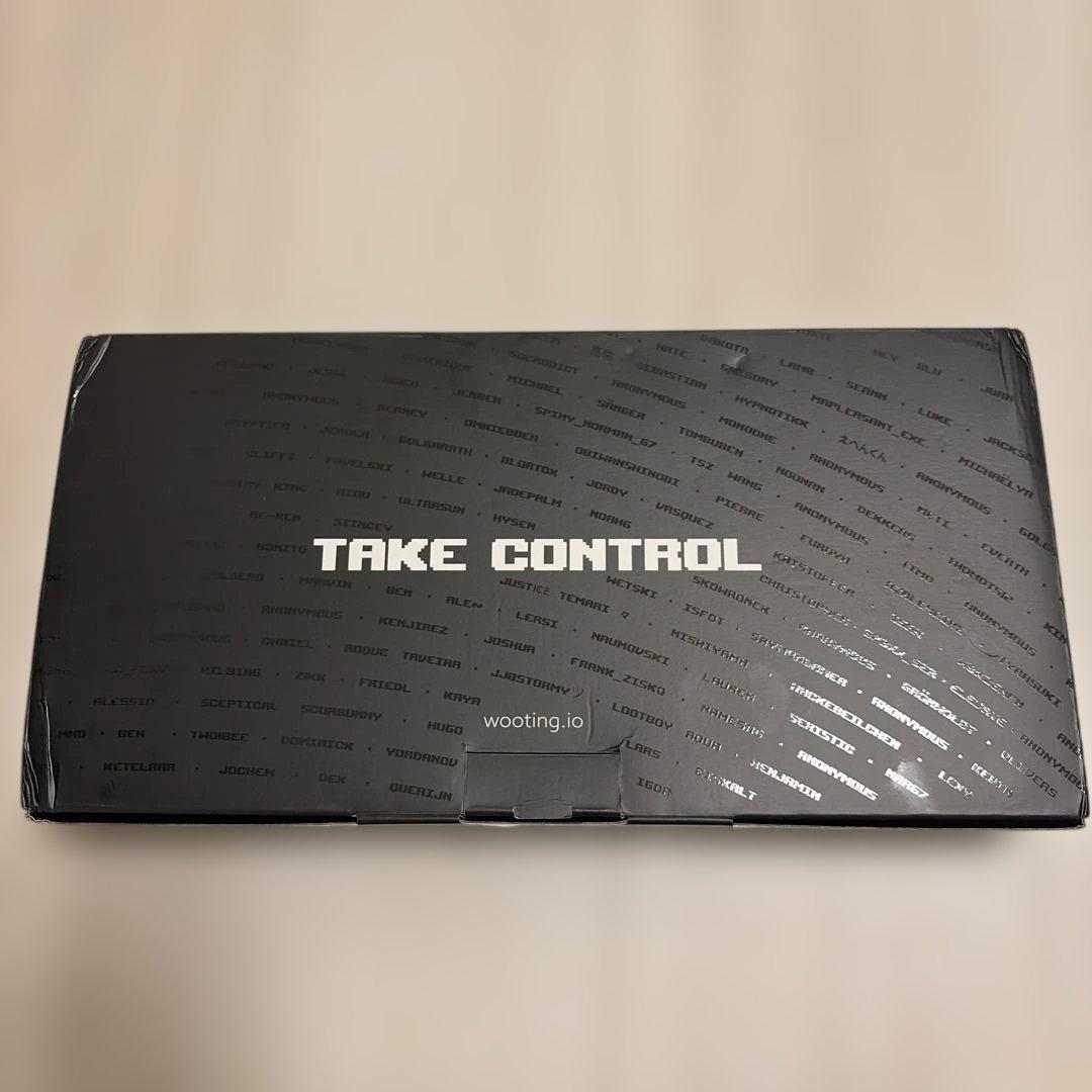 Wooting 60HE 50cNスプリングに交換済み