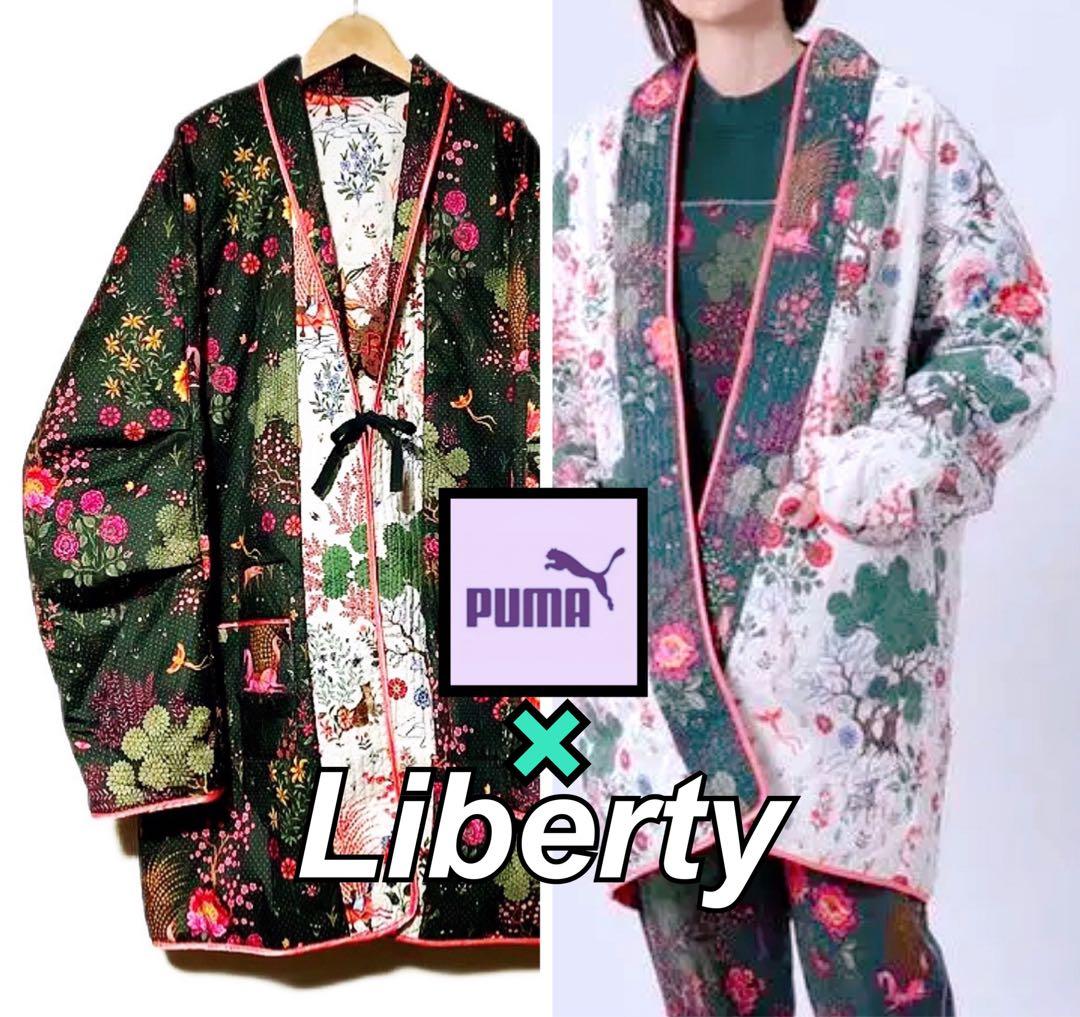 puma liberty 新品 花柄 ジャケット カーディガン プーマ リバティ