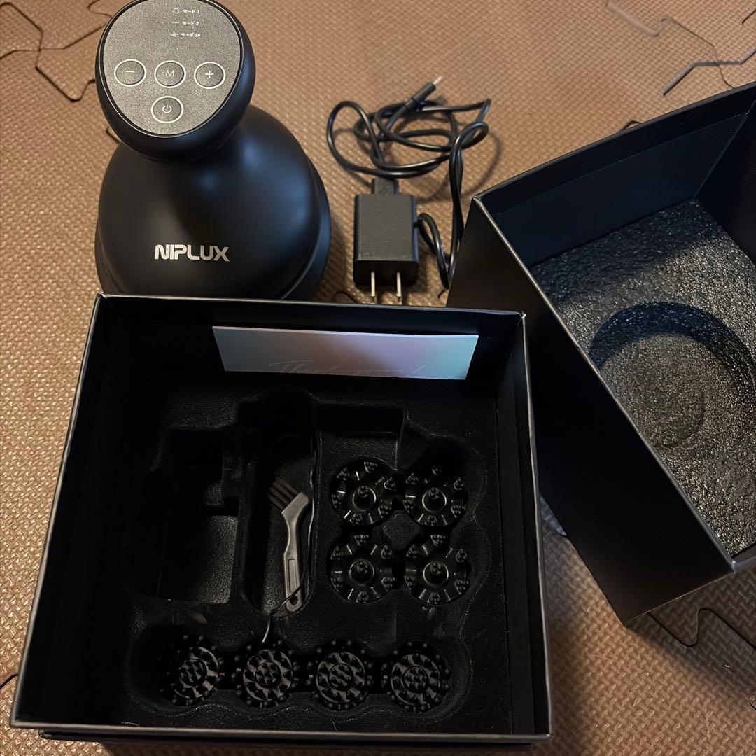 EMSヘッドスパ プレミアム NIPLUX NP-EHSP23BK - メルカリ