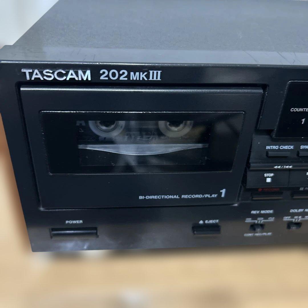 TASCAM 202 MKIII カセットデッキ