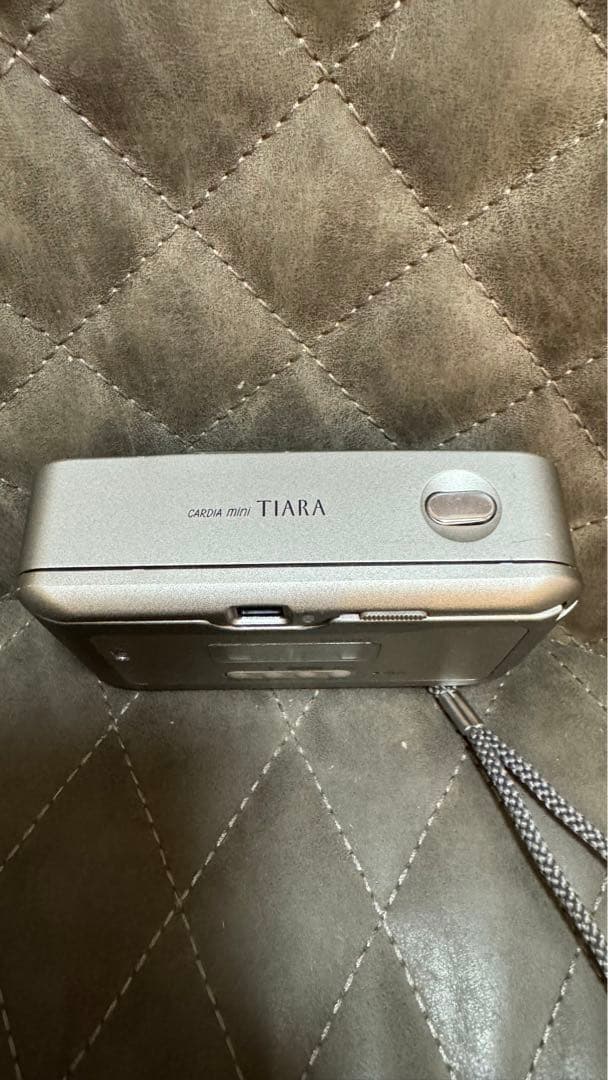 FUJIFILM CARDIA mini TIARA シルバー