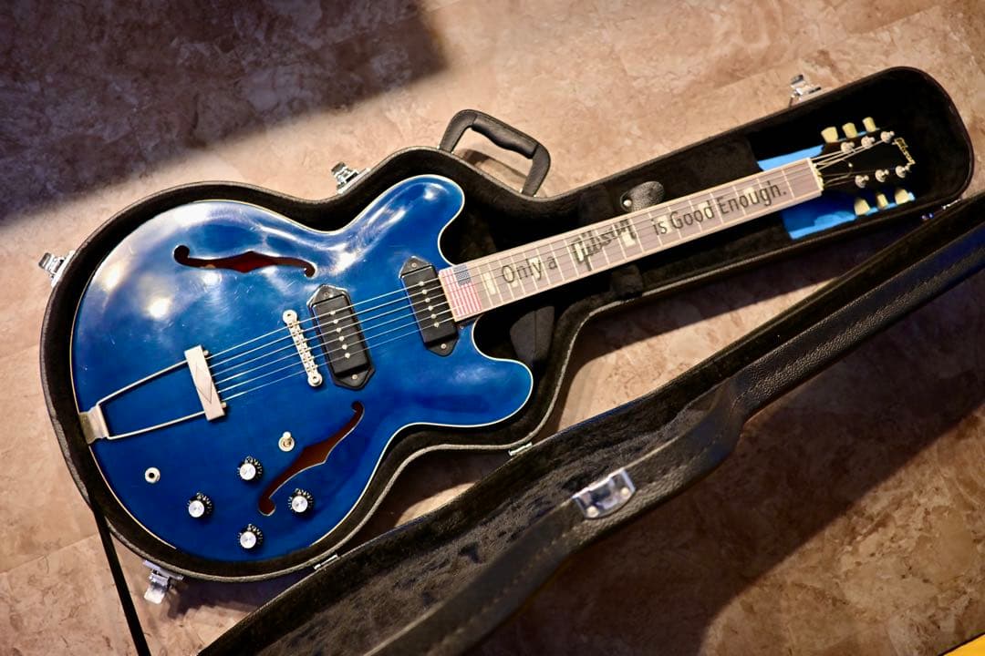 希少限定Gibson ES-330L Beale Street Blueミスチル - メルカリ