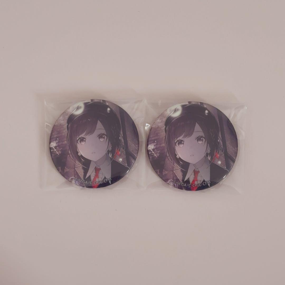 プロセカ 東雲絵名 42B グリッター缶バッジ 缶バッジ 私は雨 - メルカリ