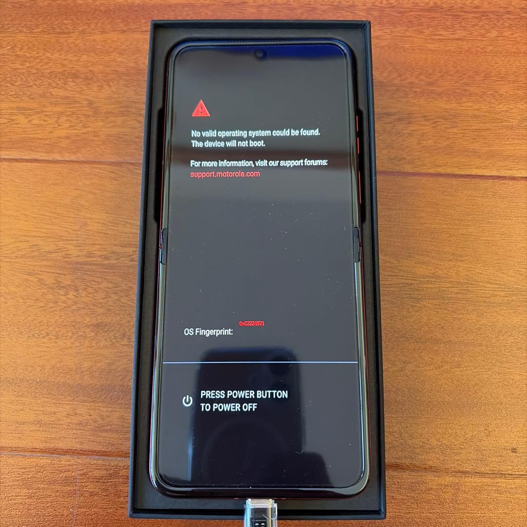 【ジャンク】Motorola razr 60 Ultra（中国版）｜部品取り用