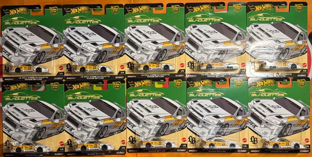 ミニカー LB-ER34 Super Silhouette Nissan Skyline Amazon.com: Hot Wheels LB-ER34 Super Silhouette Nissan Skyline