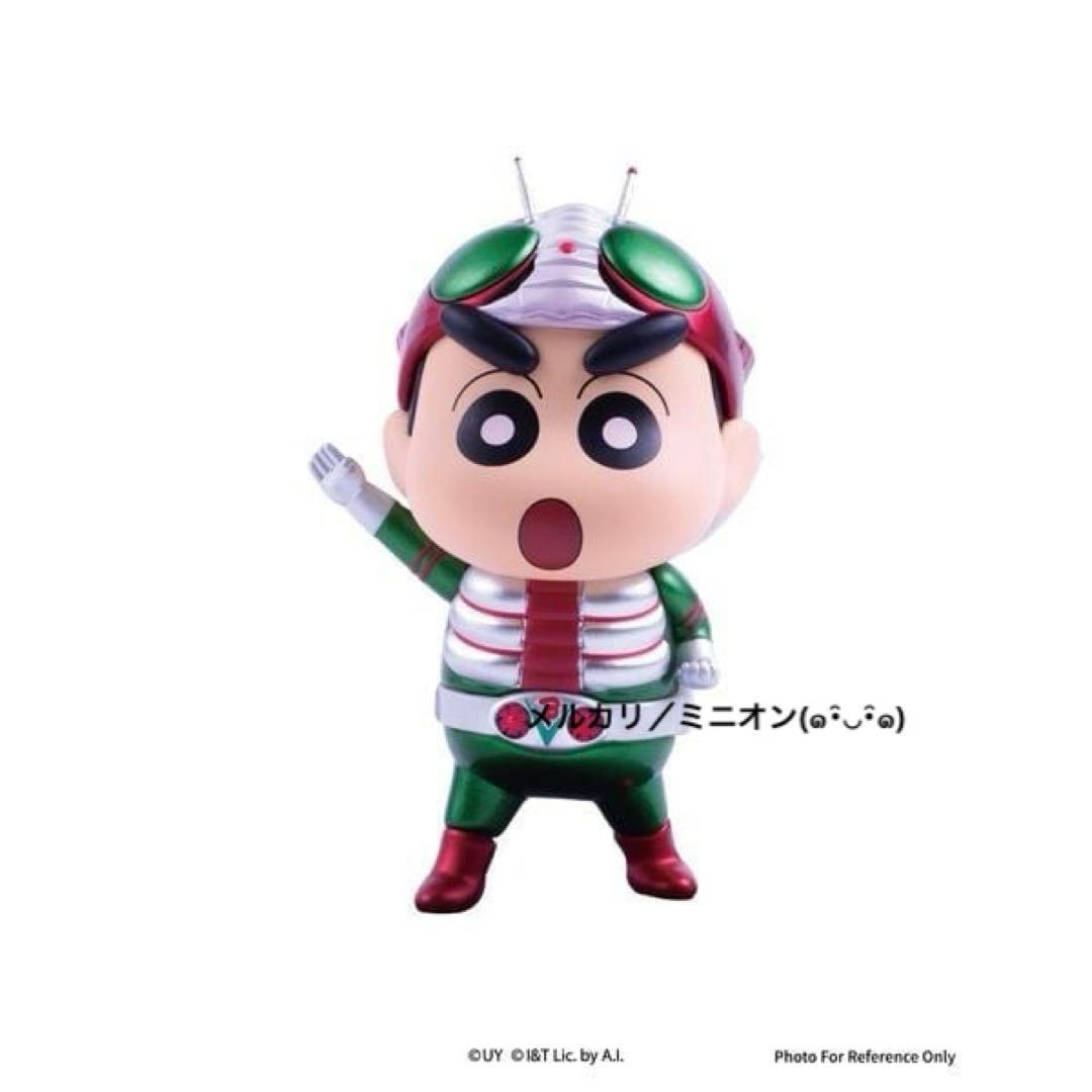 クレヨンしんちゃん 仮面ライダー フィギュア Vol.2 6種セット新品未