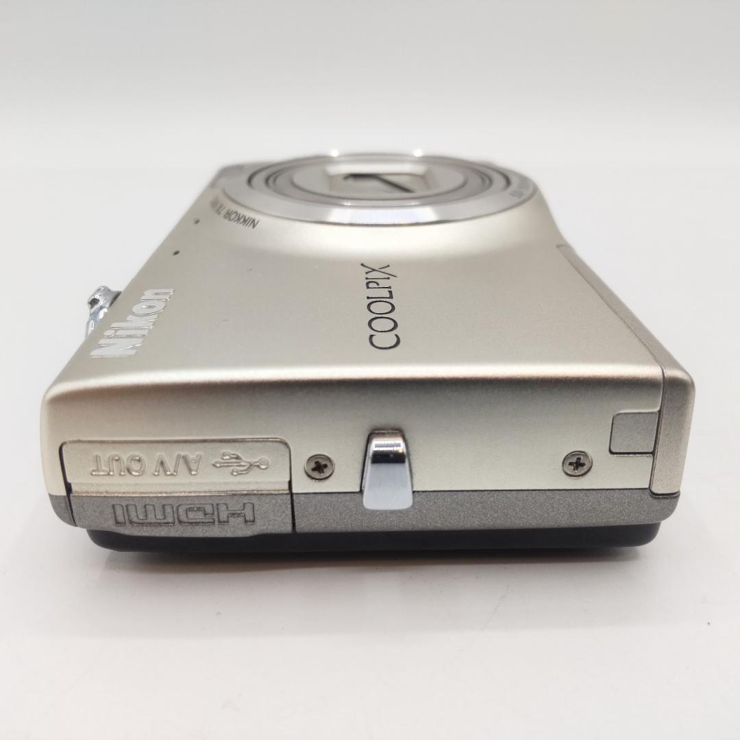 ★箱付★ Nikon ニコン COOLPIX S6100 シャンパンシルバー