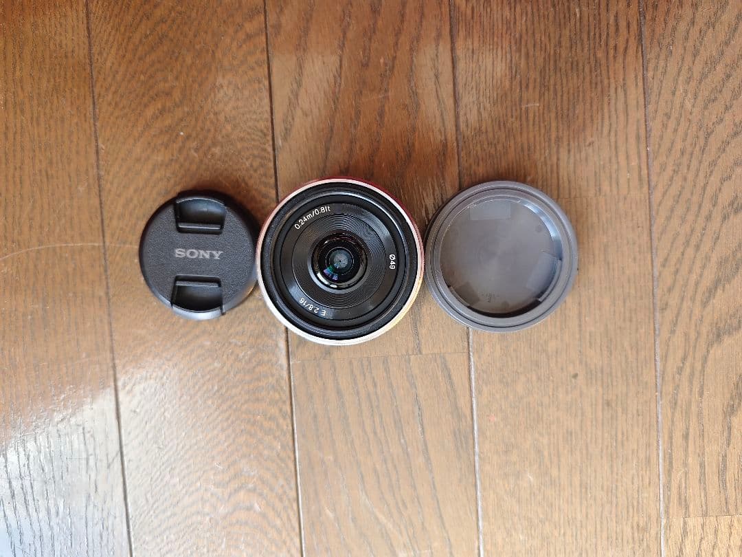 良品　単焦点レンズ E 16mm F2.8 Eマウント用 SEL16F28