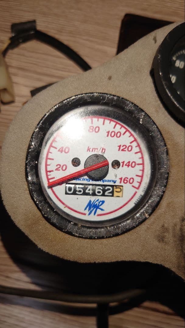 キタコ 160km メーター 水温計 純正タコメーター NSR50 NSR80 - メルカリ
