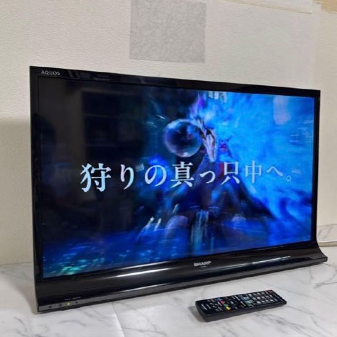 SHARP AQUOS 32V型液晶テレビ ローボードタイプ 長時間録画対応