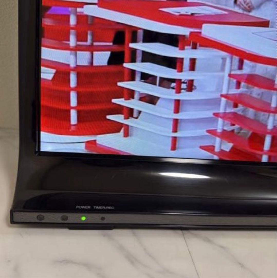 SHARP AQUOS 32V型液晶テレビ ローボードタイプ 長時間録画対応