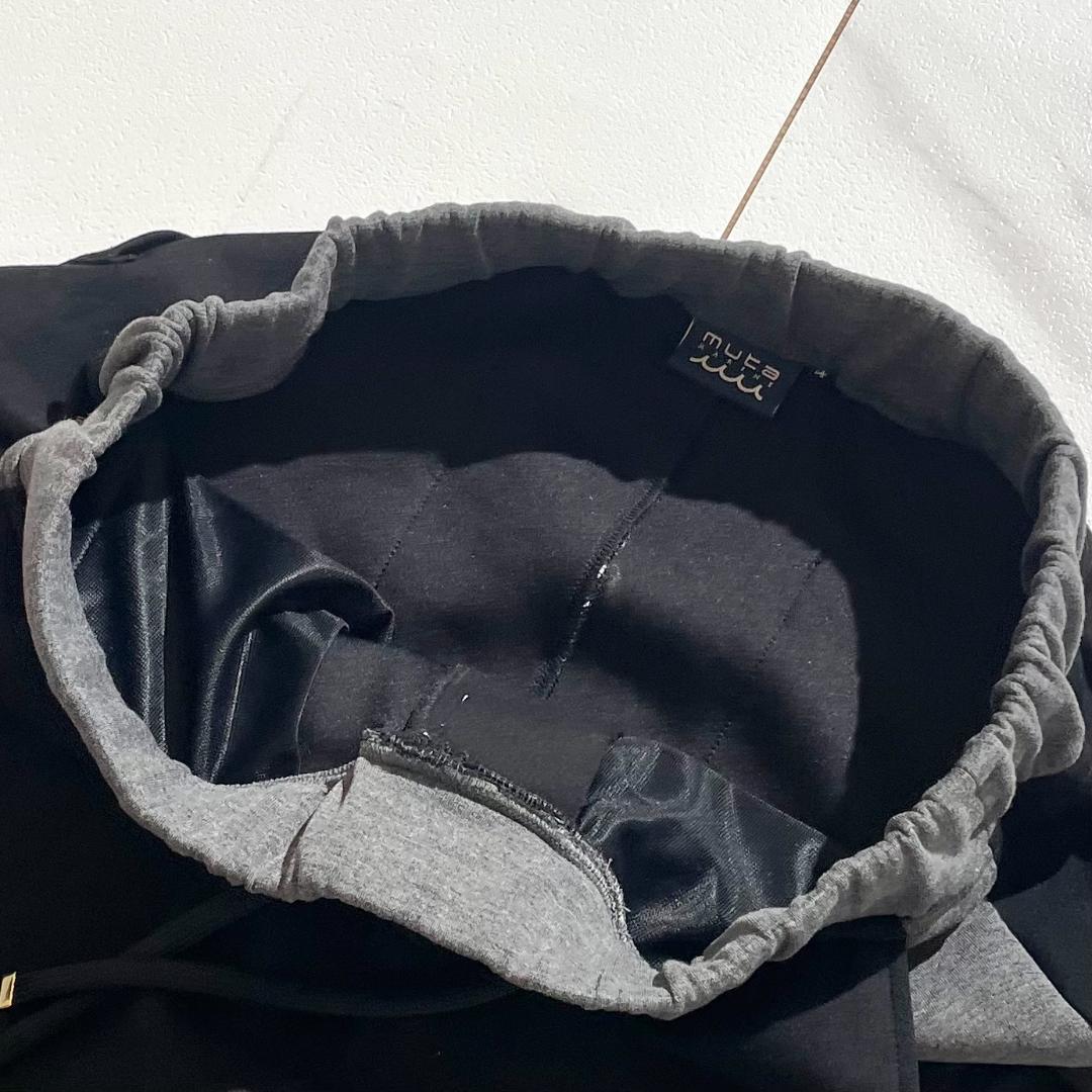 ムータマリン セットアップ パーカー 黒 ライトボンディング 2024年