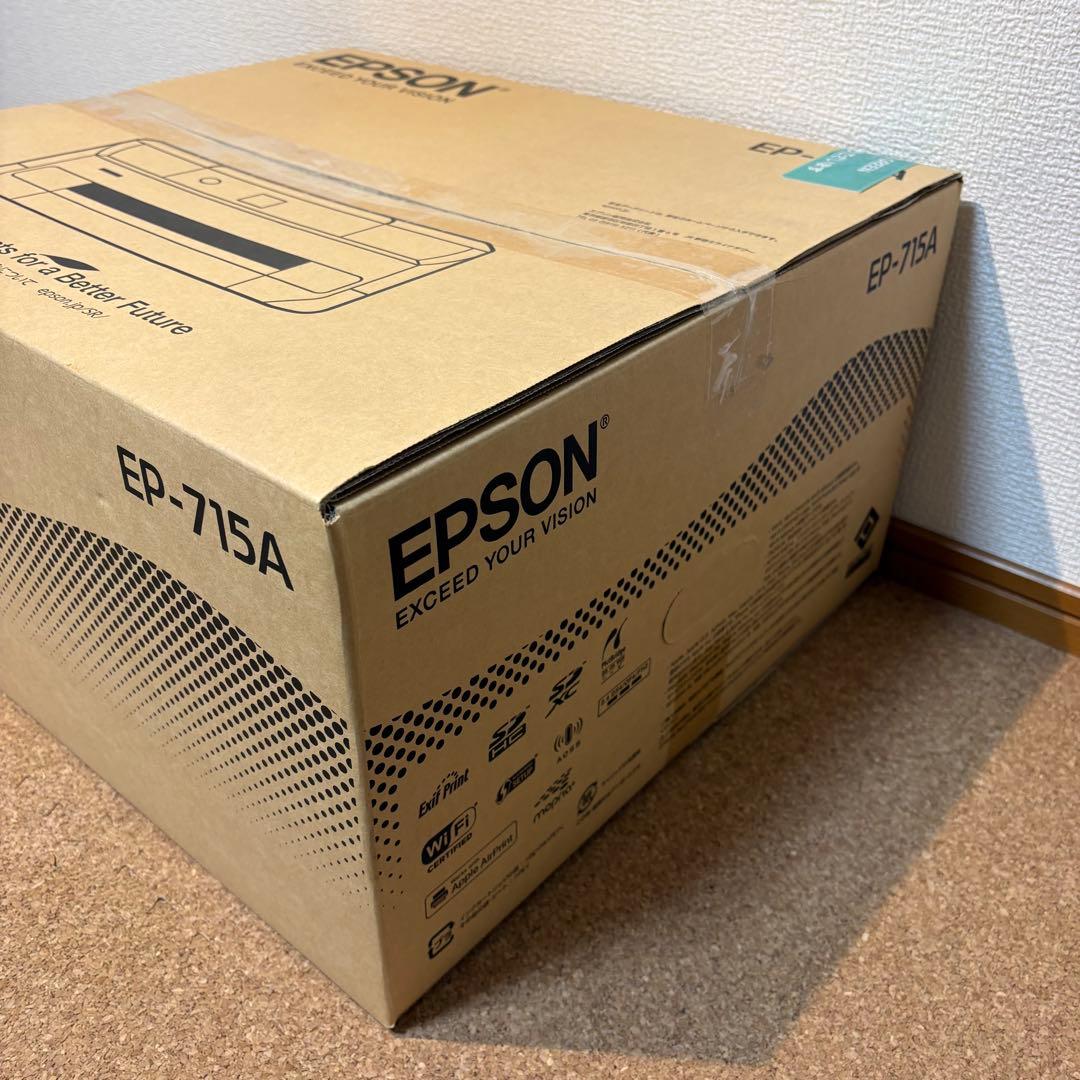 【新品】EPSON 複合機 プリンター EP-715A