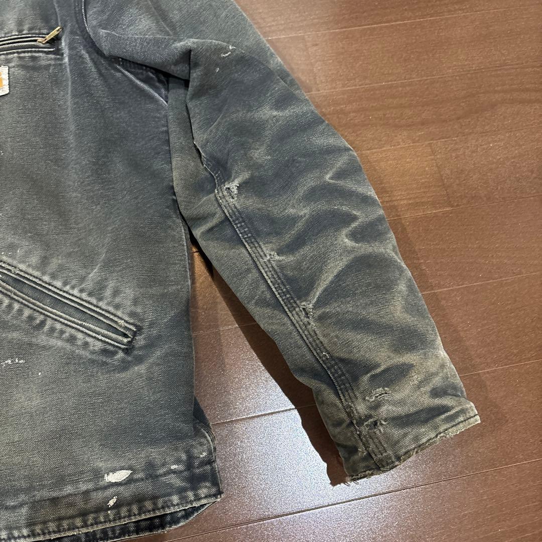 激シブ ビンテージ デトロイトジャケット ブラック黒 鬼フェード ハチ