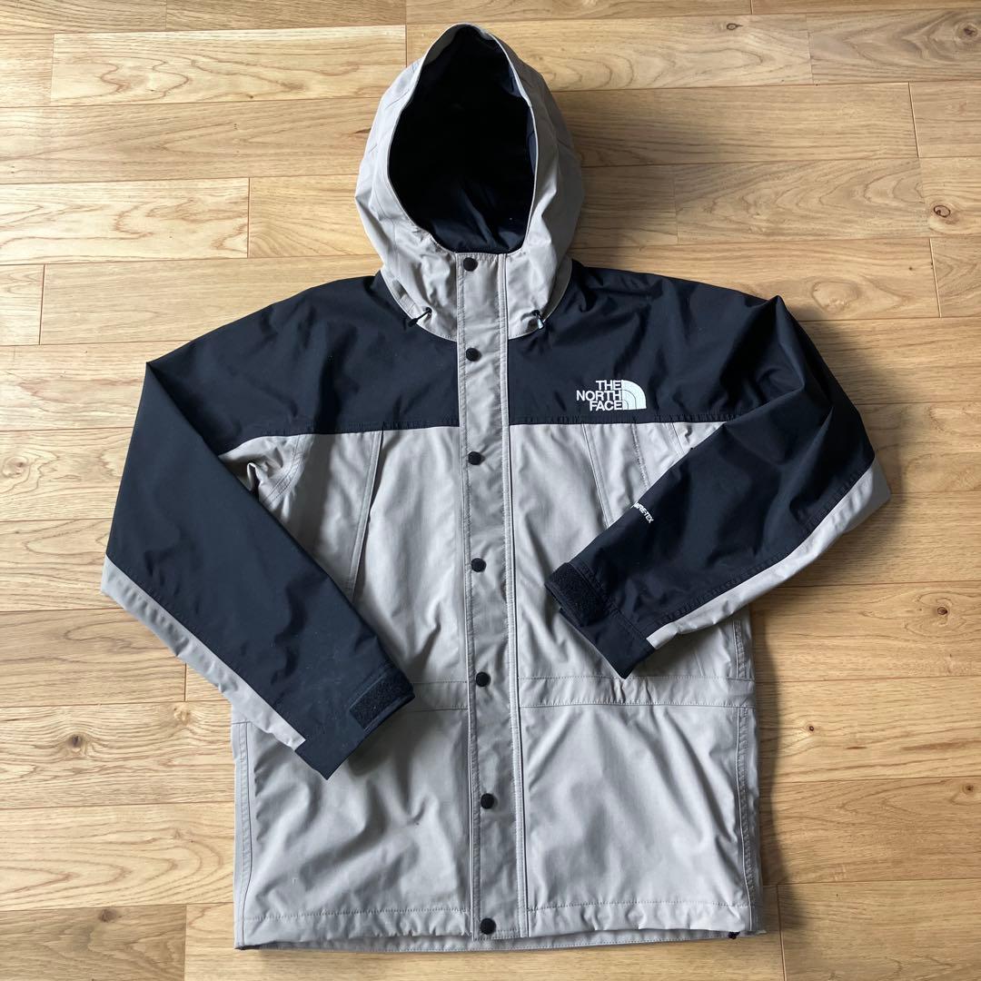 美品 THE NORTH FACE マウンテンライトジャケット ミネラルグレーM