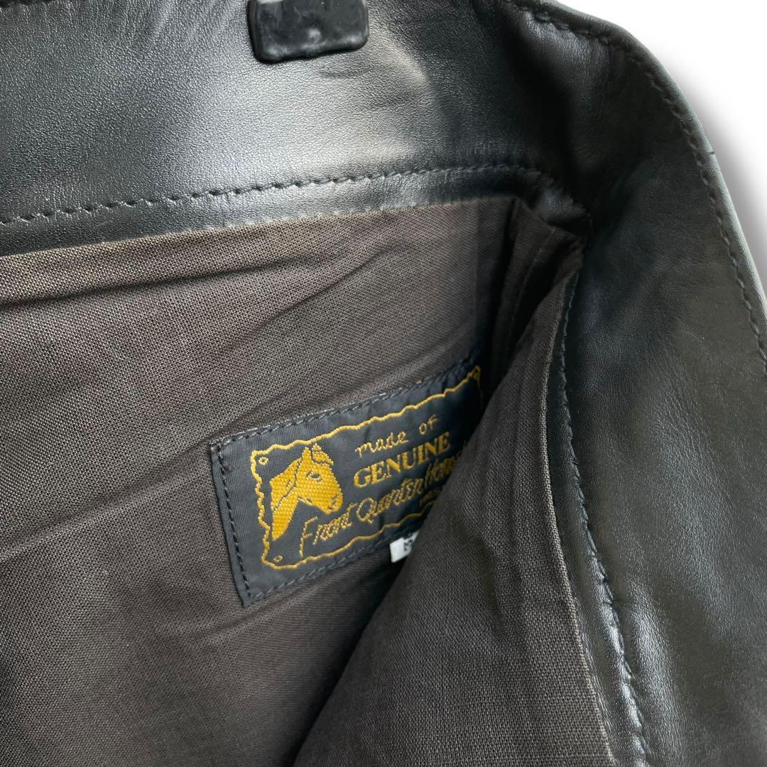 エアロレザー 肉厚 ホースハイド 馬革 レザーパンツ size 31ライダース