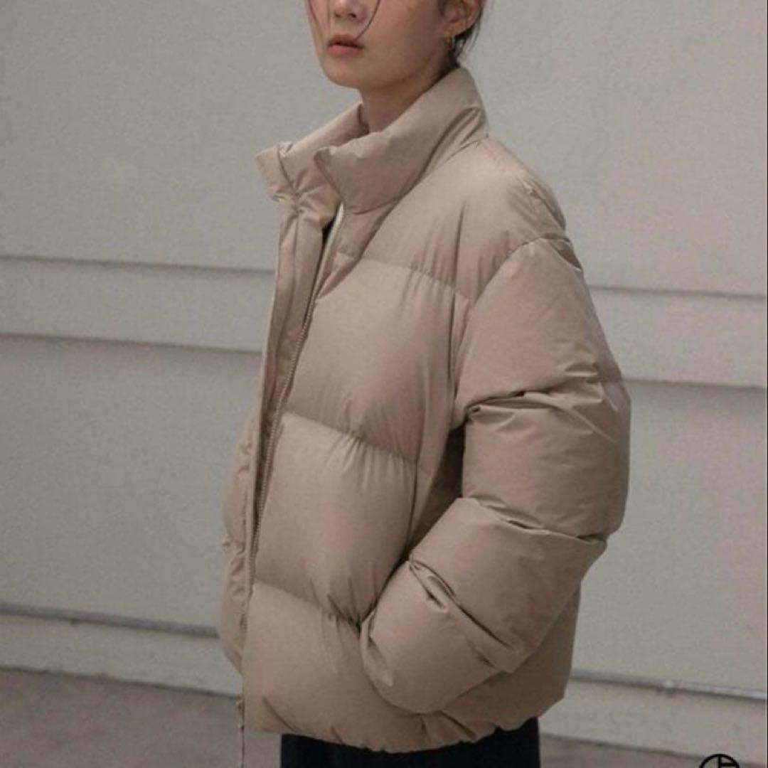 完売♦︎OHOTORO ダウンジャケット heritage downサンドベージュ