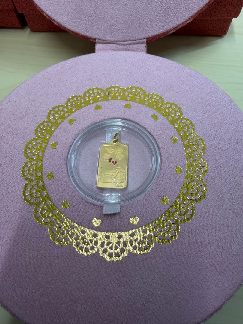 サンリオ 50周年 記念ゴールドコイン&シルバーコインセット ハロー