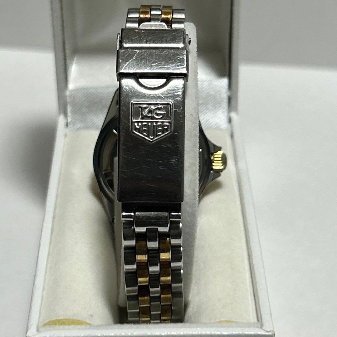 稼働 TAG HEUER タグホイヤー 980.018N ブラック クォーツ