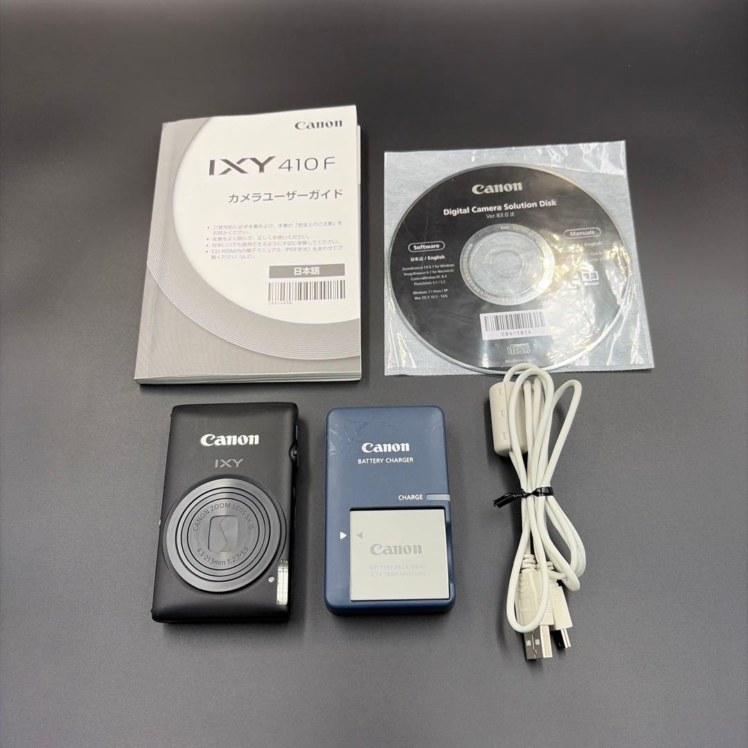 Canon IXY 410F ブラック キャノン コンパクトデジタルカメラ