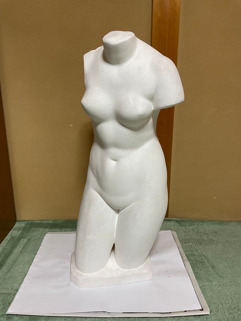 裸婦像 石膏トルソー - メルカリ